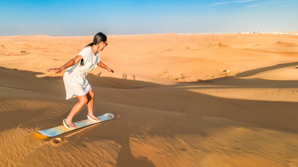 dubai desert safari-falcon tours