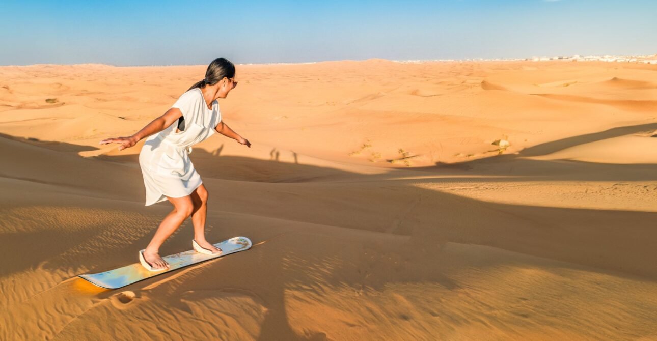 dubai desert safari-falcon tours