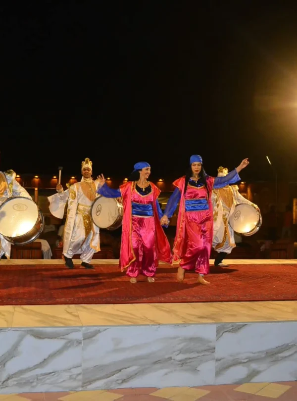 evening desert safarib dance show