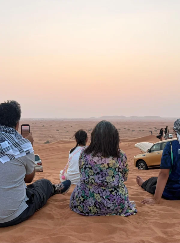 evening safari desert adventure