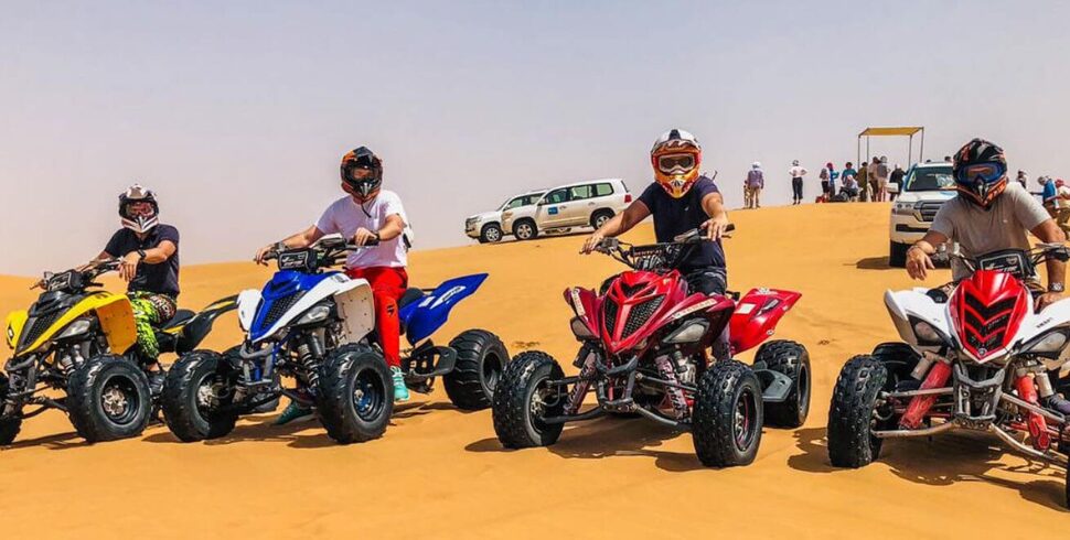 Dubai Desert Thrill: Immerse in a Quad Bike Ride Adventure