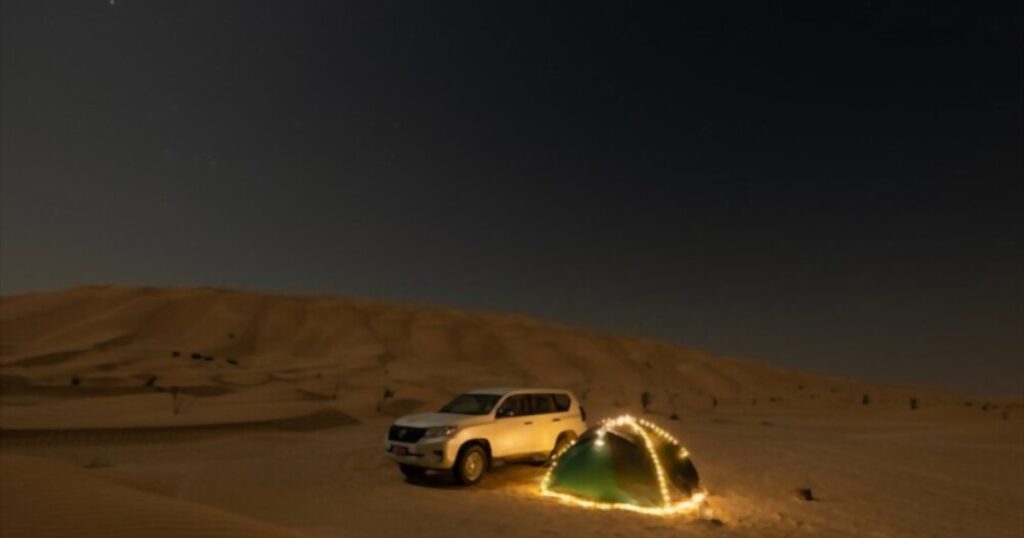 Dune Bashing Experience in the Night,