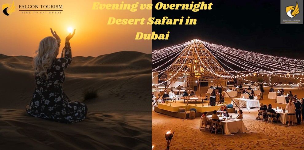 Evening vs Overnight Desert Safari in Dubai