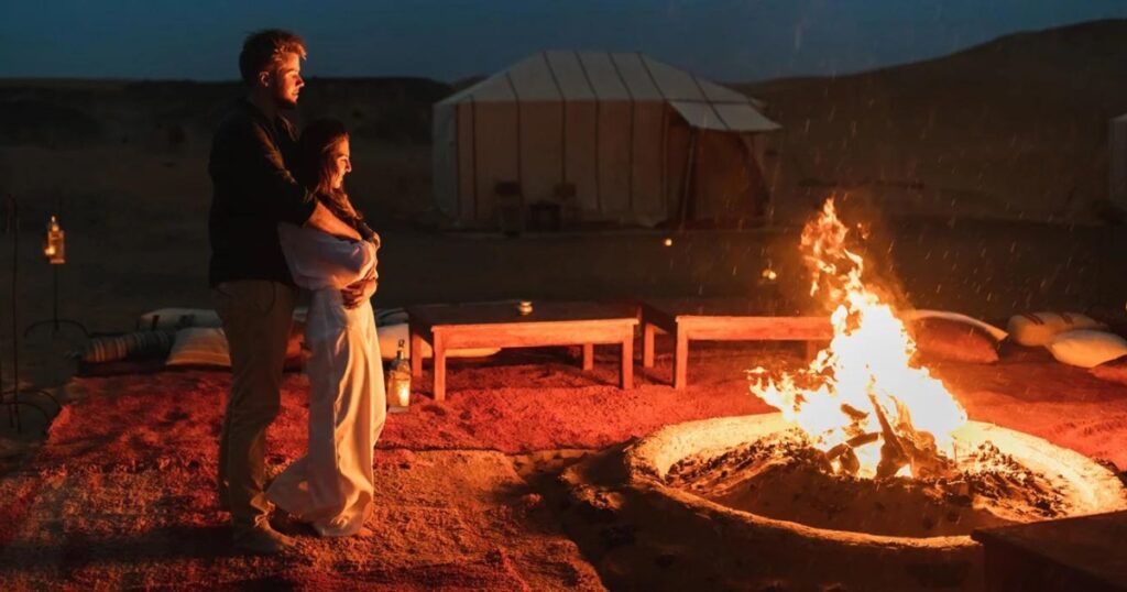 Magical Desert Campfires,