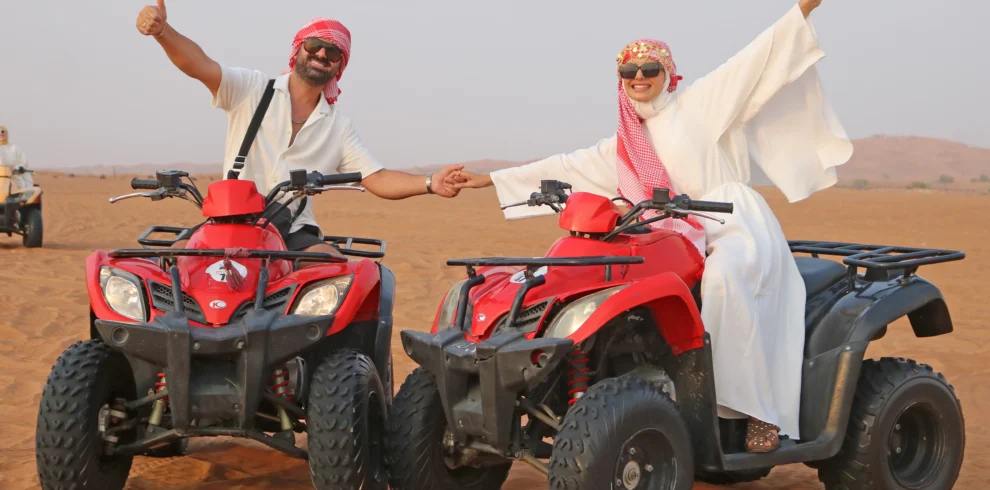 sunrise quad bike ride