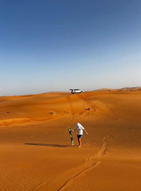 eveing desert safari photo