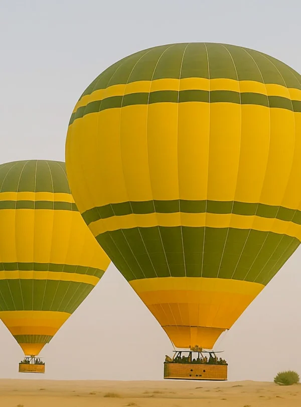 Twin balloon ride