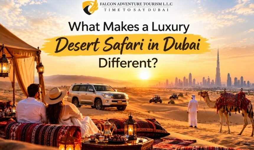 What Makes a Luxury Desert Safari in Dubai Different?