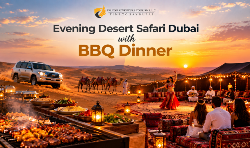 What Is Included in an Evening Desert Safari with BBQ Dinner in Dubai?