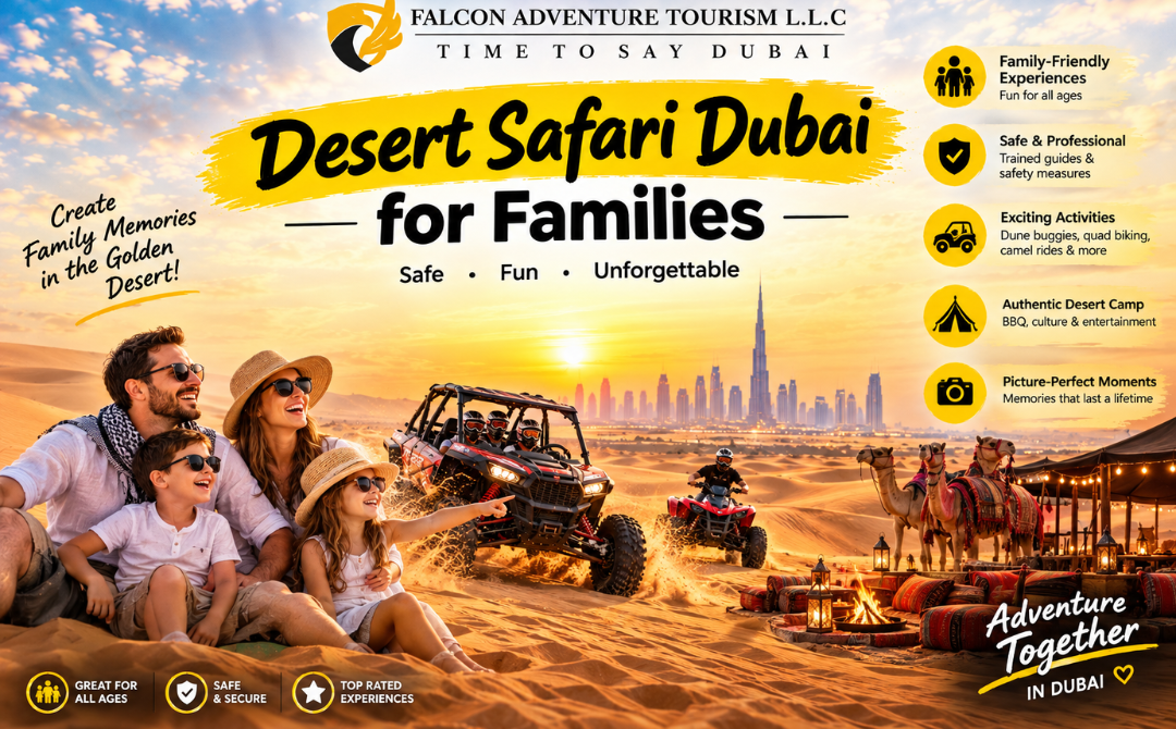 desert safari Dubai for families
