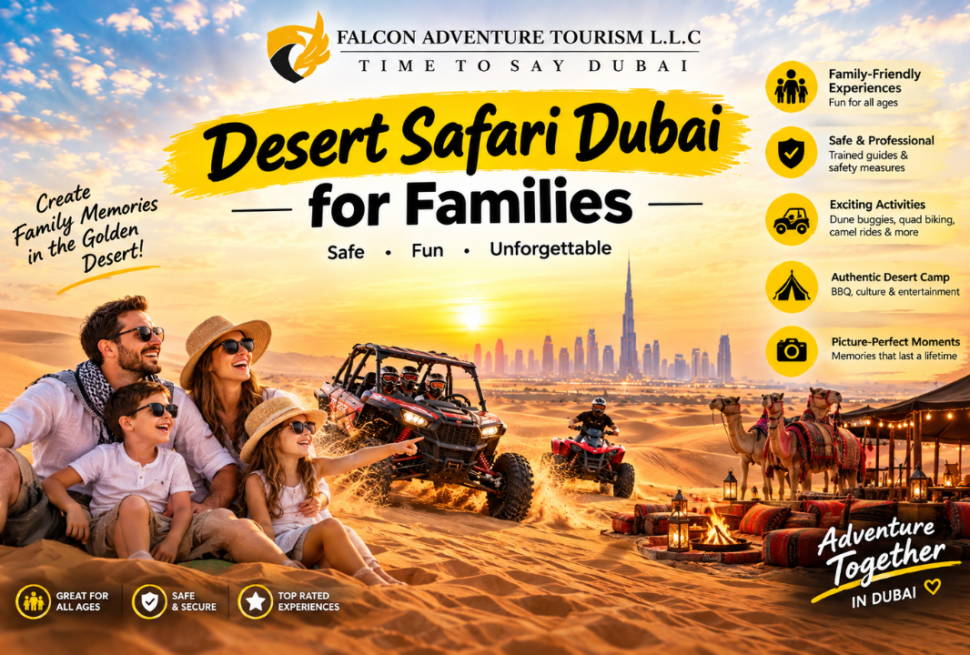 desert safari Dubai for families