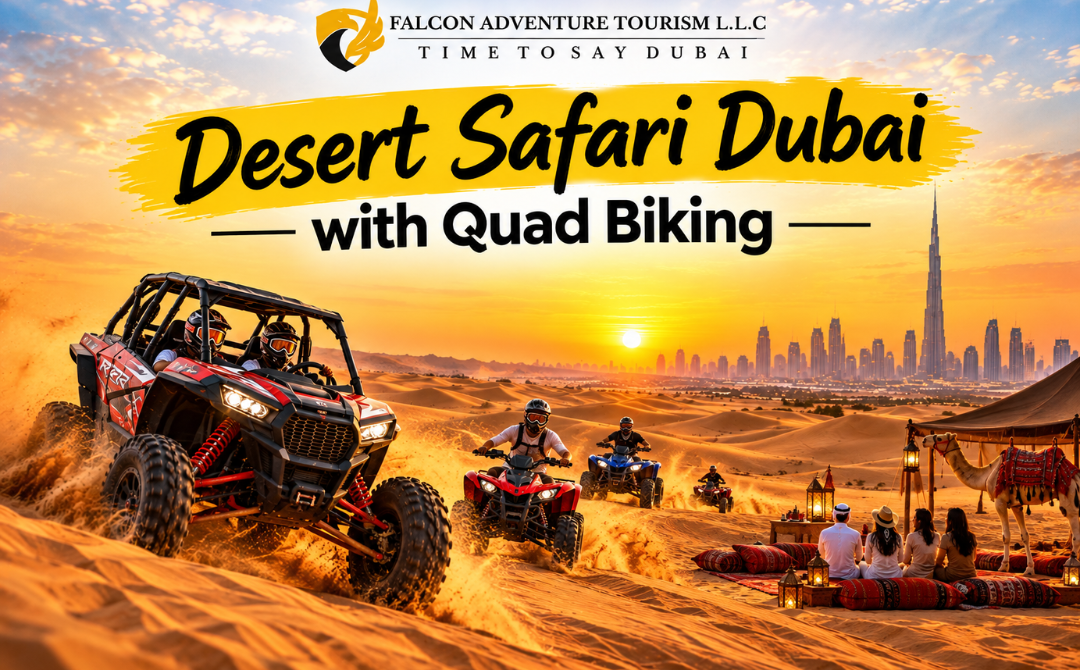 desert safari Dubai with quad biking