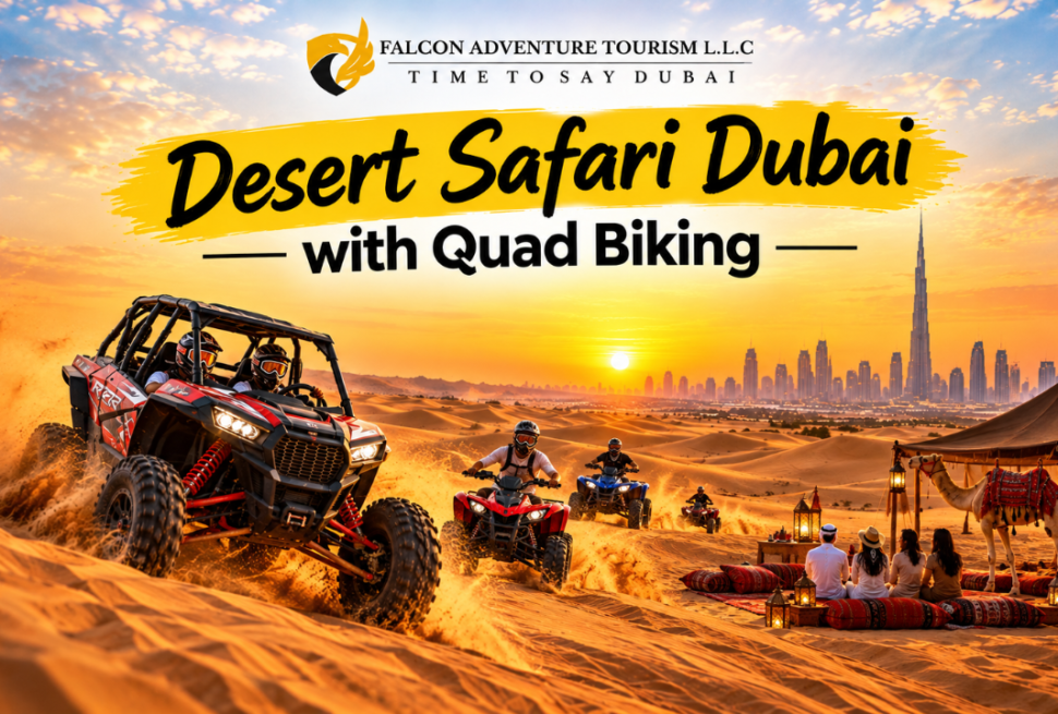 desert safari Dubai with quad biking