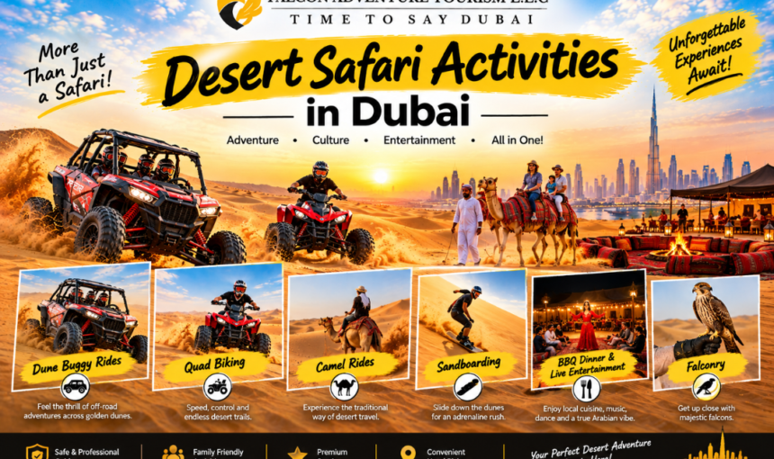 What Activities Can I Enjoy During a Dubai Desert Safari?