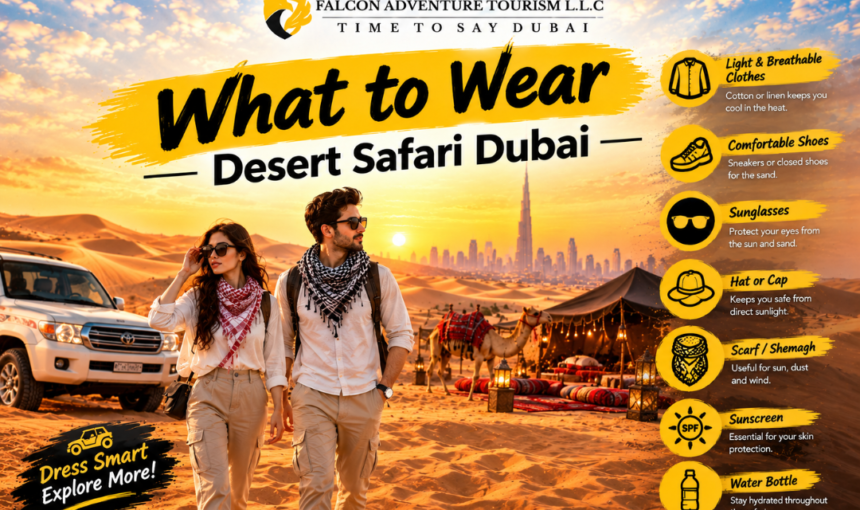 What Should I Wear and Pack for a Desert Safari in Dubai?